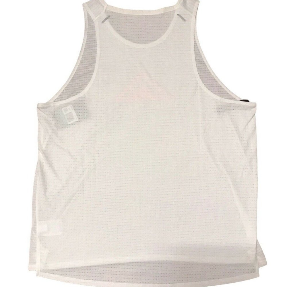 Nike Trail Rise 365 Breathe Running Tank Top White Laser Crimson Red DJ0598-133 - Picture 4 of 8